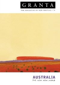 Book Cover for Granta. 70 Australia by Ian Jack, Granta Magazine