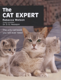 Book Cover for The Cat Expert by Rebecca Watson