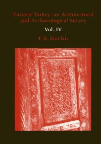 Book Cover for Eastern Turkey by T A Sinclair