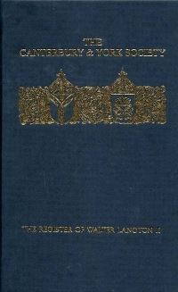 Book Cover for The Register of Walter Langton, Bishop of Coventry and Lichfield, 1296-1321. Vol. 2 by J B Hughes