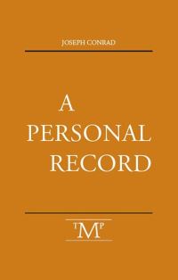 Book Cover for A Personal Record by Joseph Conrad