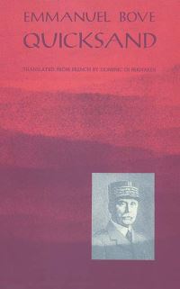 Book Cover for Quicksand by Emmanuel Bove