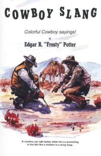 Book Cover for Cowboy Slang by Edgar R Potter