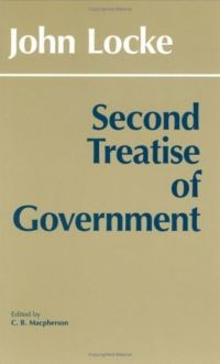 Book Cover for Second Treatise of Government by John Locke, C B Macpherson