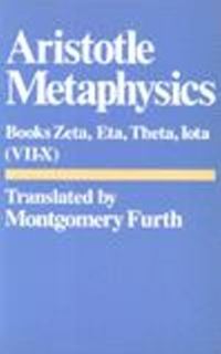 Book Cover for Metaphysics. Books VII-X by Aristotle, Montgomery Furth