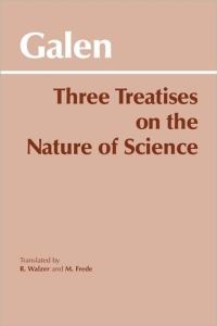 Book Cover for Three Treatises on the Nature of Science by Galen