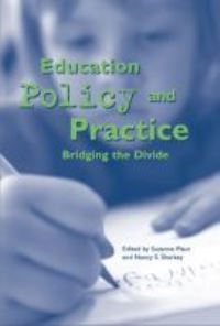 Book Cover for Education Policy and Practice by Suzanne Plaut, Nancy S Sharkey