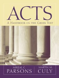 Book Cover for Acts by Martin M Culy, Mikeal Carl Parsons