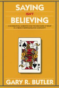 Book Cover for Saying Isn't Believing by Gary R Butler