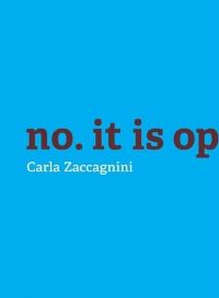 Book Cover for Carla Zaccagnini by Emelie Chhangur