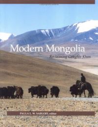 Book Cover for Modern Mongolia by Paula L W Sabloff