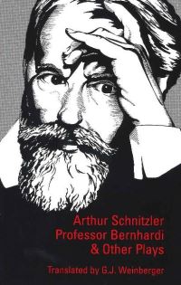 Book Cover for Professor Bernhardi and Other Plays by Arthur Schnitzler