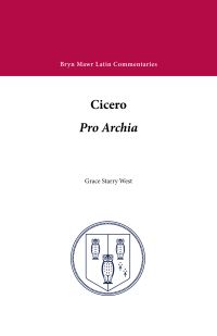 Book Cover for Pro Archia by Cicero