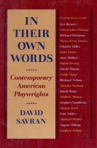 Book Cover for In Their Own Words by David Savran