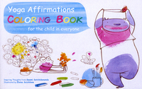 Book Cover for Yoga Affirmations Coloring Book by Swami Satchidananda