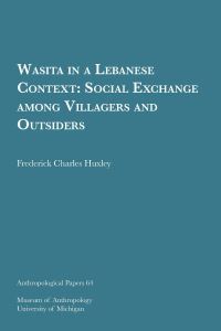 Book Cover for Wasita in a Lebanese Context by Frederick Charles Huxley