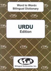 Book Cover for English-Urdu & Urdu-English Word-to-Word Dictionary by William Carlos Williams