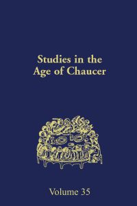 Book Cover for Studies in the Age of Chaucer by David Matthews