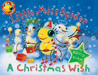 Book Cover for Little Miss Spider by David Kirk
