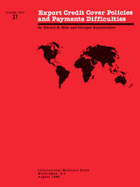 Book Cover for Export Credit Cover Policies and Payments Difficulties by Eduard H Brau, Chanpen Puckahtikom