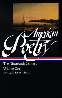 Book Cover for American Poetry. The Nineteenth Century by John Hollander