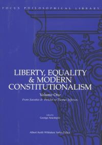 Book Cover for Liberty, Equality & Modern Constitutionalism, Volume I by George Anastaplo