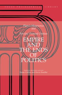 Book Cover for Plato's Menexenus and Pericles' Funeral Oration by Plato