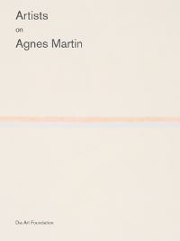 Book Cover for Artists on Agnes Martin by Agnes Martin, Matilde GuidelliGuidi, Svetlana Kitto, Karen Rasaby