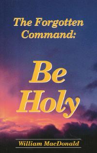 Book Cover for Be Holy by John Ritchie