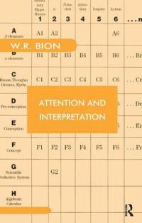 Book Cover for Attention & Interpretation by Wilfred R Bion