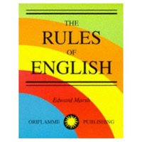 Book Cover for The Rules of English by Edward Marsh