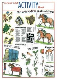 Book Cover for The Pony Club Activity Book by Valerie Watson