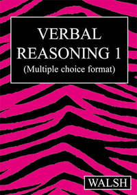 Book Cover for Verbal Reasoning 1 by Mary Walsh, Barbara Walsh