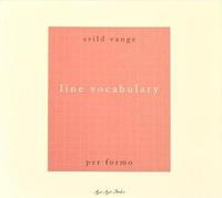 Book Cover for Line Vocabulary by Per Formo, Arild Vange, Neil Davidson