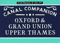 Book Cover for Pearson's Canal Companion. Oxford & Grand Union & Upper Thames by Michael Pearson