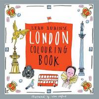 Book Cover for Zero Lubin's London Colouring Book by Julia Hargreaves, Helen Garner, National Association of Clubs for Young People