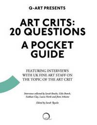Book Cover for Art Crits by QArt London Organization