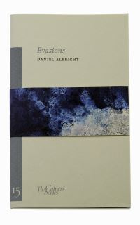 Book Cover for Evasions by Daniel Albright, American University of Paris