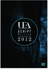 Book Cover for UEA Scriptwriting 2012 by Steve Waters