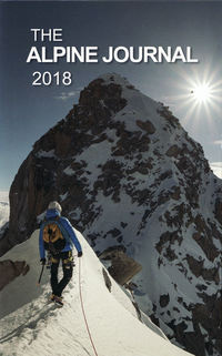 Book Cover for The Alpine Journal 2018 by Ed Douglas