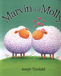 Book Cover for Marvin and Molly by Joseph Theobald