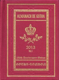 Book Cover for Almanach De Gotha 2013. Volume I, Parts I & II by John James