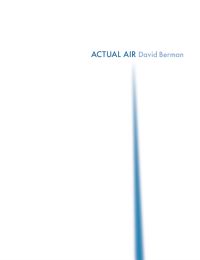 Book Cover for Actual Air by David Berman