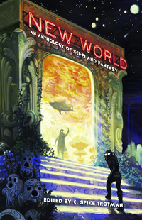 Book Cover for New World by Abby Lehrke, Iron Circus Comics, Small Press Expo Collection Library of Congress