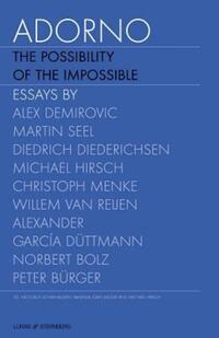 Book Cover for Adorno by Nicolaus Schafhausen, Vanessa Joan Müller, Michael Hirsch