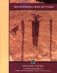 Book Cover for New Dimensions in Rock Art Studies OP #9 by Ray Matheny