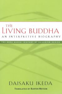 Book Cover for The Living Buddha by Daisaku Ikeda