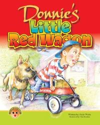 Book Cover for Donnie's Little Red Wagon by Hedy Wiebe