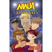 Book Cover for Ninja High School Hawaii Pocket Manga Volume 5 by Katie Bair, Robby Bevard