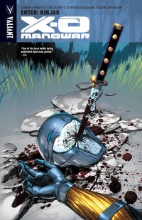 Book Cover for X-O Manowar. Enter by Robert Venditti